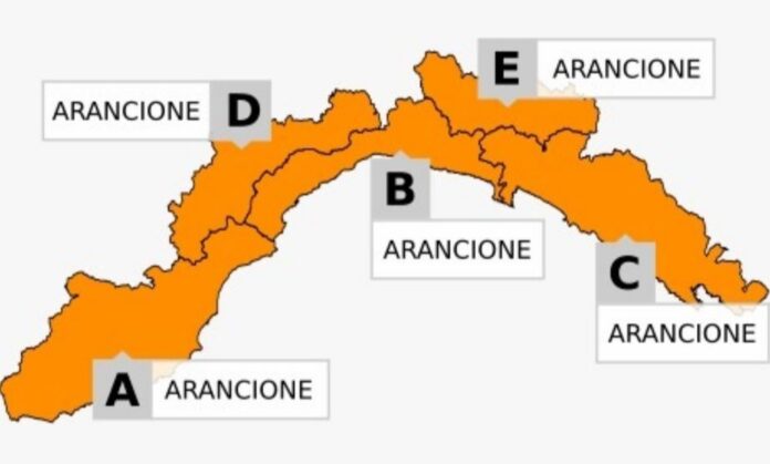 allerta meteo arancione