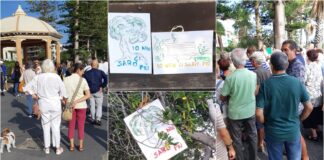 Bordighera, un centinaio di persone alla passeggiata di protesta contro i lavori di restyling del lungomare
