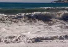 Mareggiate intense sulle coste liguri tra domani e venerdì mareggiata