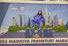 Atletica, la prima maratona non si scorda mai: Aurora Bado ha corso la Frankfurt Marathon con un crono da record