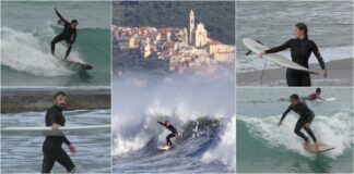 Diano Marina paradiso del surf: le onde autunnali del Golfo dianese conquistano gli appassionati Diano marina Surf