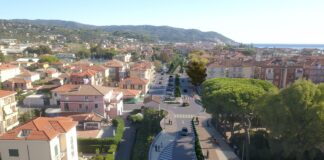 Lavori in corso a Diano Marina: interventi sul centro urbano da oggi ad aprile 2024 Render riqualificazione piazza Mameli