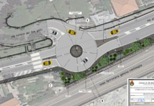 Bordighera, dalla Giunta arriva l’ok per la rotatoria sulla Aurelia: previsto anche un nuovo marciapiede e lo spostamento delle tubazioni