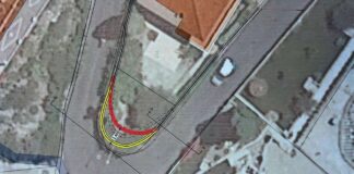 Bordighera: al via lunedì 20 gennaio i lavori di ampliamento del tornante in via Coggiola tornante via Coggiola bordighera