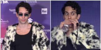 Sanremo 2024, Tuta Gold è l’armatura di Mahmood: “È un nuovo punto di partenza, come ogni Festival”