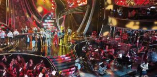 Sanremo 2024: l’Ariston si trasforma in una balera per omaggiare i 70 anni di ‘Romagna Mia’ Orchestra Casadei e Nuova Orchestra Santa Balera