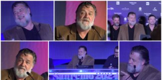 Sanremo 2024, è arrivato il ‘Gladiatore’ Russel Crowe: “Ho un legame di sangue con l’Italia” Russell Crowe