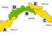 Meteo, Arpal dirama l’allerta gialla sulla Liguria per piogge diffuse fra oggi e domani