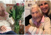 La torta per Adriana che spegne 102 candeline: “Sono nata prima di Imperia!”