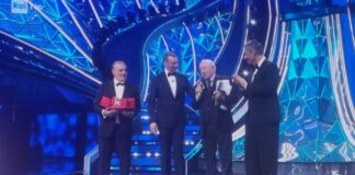 A Pippo Balistreri il ‘Premio Città di Sanremo’ per la quarantennale presenza al Festival: consegna l’assessore Faraldi