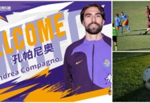 Calcio, l’ex Argentina Andrea Compagno lascia la Romania, da attaccante affermato, e vola in Cina