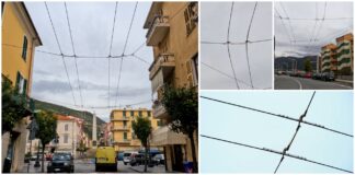 Da oggi inizia lo smantellamento della Filovia della Riviera dei Fiori filovia della riviera dei fiori