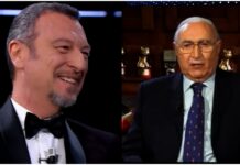 70 anni della Televisione italiana, Pippo Baudo: “Amadeus torna a Sanremo, non ci credo che hai voglia di smettere” 70 anni televisione Baudo Amadeus