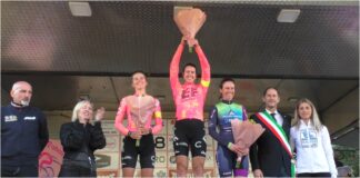 Trofeo Ponente in Rosa: Kristen Faulkner si aggiudica la tappa di Diano Marina Podio Ponente in Rosa Diano Marina Faulkner
