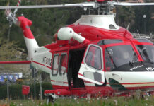 Intervento di Drago a Pompeiana: ciclista trasportata d’urgenza in ospedale dopo una caduta Elisoccorso Drago