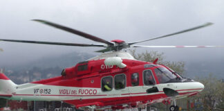 Bordighera: donna finisce fuori strada con l’auto, incastrata tra le lamiere elisoccorso drago