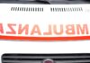 Incidente a Cervo, motociclista 60enne ferito sulla via Aurelia ambulanza