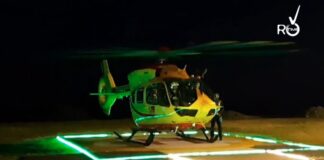 Bordighera, 20enne cade da tre metri: trasferita d’urgenza al Santa Corona elisoccorso grifo notte