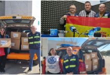 Imperia, in viaggio umanitario dalla Spagna all’Ucraina: Croce Bianca ospita ‘Tecnicos Emergencias en Accion’