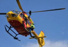 Rocchetta Nervina, ferita una giovane caduta nel torrente Barbaira: soccorsi in azione elisoccorso grifo