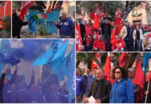 CGIL e UIL scendono in piazza, ad Imperia, per lo sciopero generale. Tomatis: “Da inizio anno, già due morti sul lavoro”