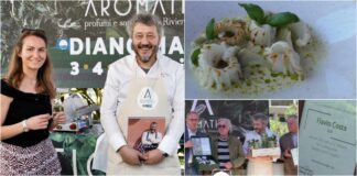 Aromatica 2024: Flavio Costa ‘fa il bis’ con la presentazione di ‘Un mare nel Roero’ e il cooking show seppie, carciofi e basilico Flavio Costa Aromatica