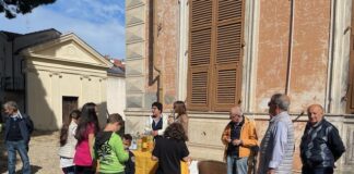 Diano Marina, ieri a Villa Scarsella la Festa del Pedibus: grande successo per il servizio di accompagnamento a scuola con i “nonni in gamba”