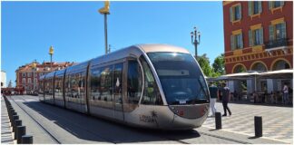 Bordighera sul tram cittadino di Nizza: la città delle palme sbarca in Costa Azzurra