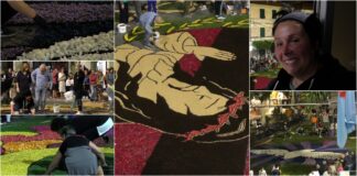 Dietro le quinte dell’Infiorata di Diano Marina: il mosaico perfetto di arte, cura, collaborazione e tradizione Dietro le quinte Infiorata