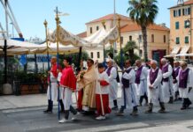 Imperia, a Borgo Peri la processione del Corpus Domini