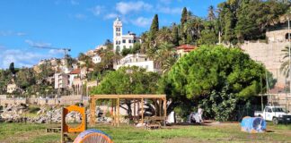 Nuova area cani a Bordighera: quasi terminati i lavori all’ex campo sportivo di Arziglia