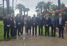 Delegazione del Comune di Sanremo a Mentone in vista della creazione del Gruppo Europeo di Cooperazione Territoriale