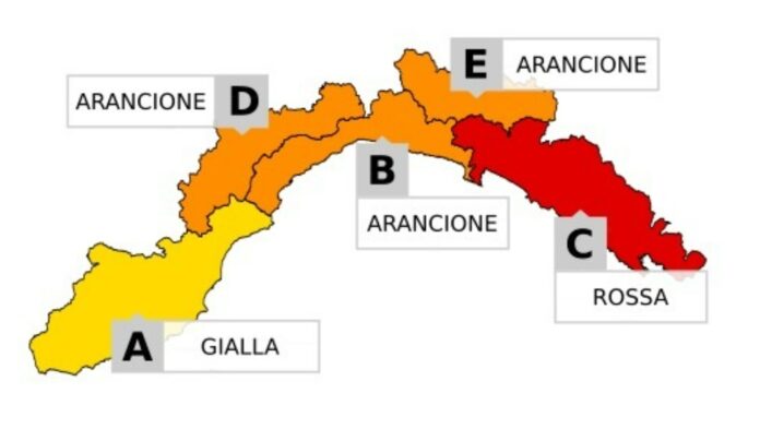 allerta meteo liguria