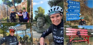 Norma Gimondi e la fine dell’anno in Liguria, tappa su Capo Berta al Cippo di papà Felice Norma Gimondi (1)