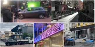 Il Festival di Sanremo 2025 prende forma: Carlo Conti a Villa Ormond, lavori per il celebre green carpet, in Piazza Colombo e Borea d’Olmo Festival prende forma (1)