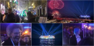 Sanremo si illumina: fuochi d’artificio, light show e feste inaugurano il 75° Festival della Canzone Italiana sanremo 2025 fuochi d'artificio