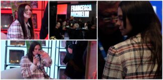 Sanremo, Francesca Michielin saluta i suoi fan al firmacopie francesca michielin