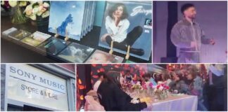 Sanremo, colazione con Rocco Hunt: musica, caffè e tante brioches al Sony Music Store