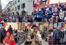 Taggia celebra San Benedetto Revelli: al rione Pantano la 42esima rievocazione storica, al Paraxio il corteo storico 42° corteo storico taggia san benedetto revelli