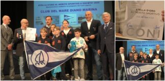 Diano Marina: al Club del Mare la Stella d’oro al Merito Sportivo del CONI Stella oro Club del Mare (1)