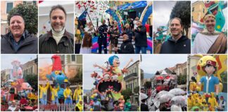 Carnevale di Diano Marina, bagno di folla per la sfilata dei carri. Sindaco Za Garibaldi: “Un grande show organizzato da una delle nostre associazioni più storiche” Carri Carnevale Diano Marina