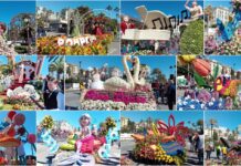 Riva Ligure vince la sfilata dei carri fioriti 2025 carri fioriti 2025