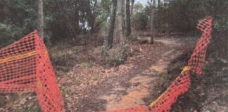 Bordighera, vandali devastano il cantiere dei sentieri di Montenero: danni per 20.000 euro