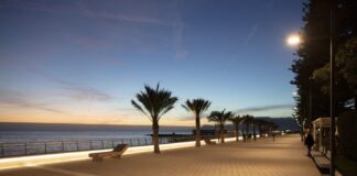 Riqualificazione lungomare Argentina a Bordighera, Ingenito: “Sospesa la realizzazione della pista ciclabile” rendering lungomare argentina bordighera