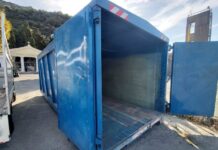 Ventimiglia, riparte il 7 gennaio il servizio cassoni per rifiuti ingombranti e RAEE cassone scarrabile