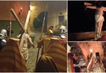 Pompeiana celebra la Pasqua con la Via Crucis ‘Vivente’ lungo i vicoli del paese