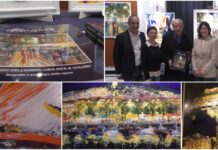 Arma di Taggia: l’artista Mario Borella mostra i luoghi e una vita a colori a Villa Boselli