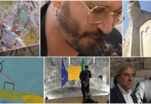 “Jump – Riflessioni in bilico”, la mostra di Paolo D’Aloisio riempie la chiesa-fortezza di Lingueglietta con un’esplosione di suoni e colori Jump riflessioni in bilico