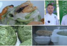 Lo chef Federico Pinasco rivoluziona lo spaghetto al pesto con ostriche e agrumi federico pinasco cooking show