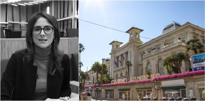 Chiara Ferrari - casinò di sanremo